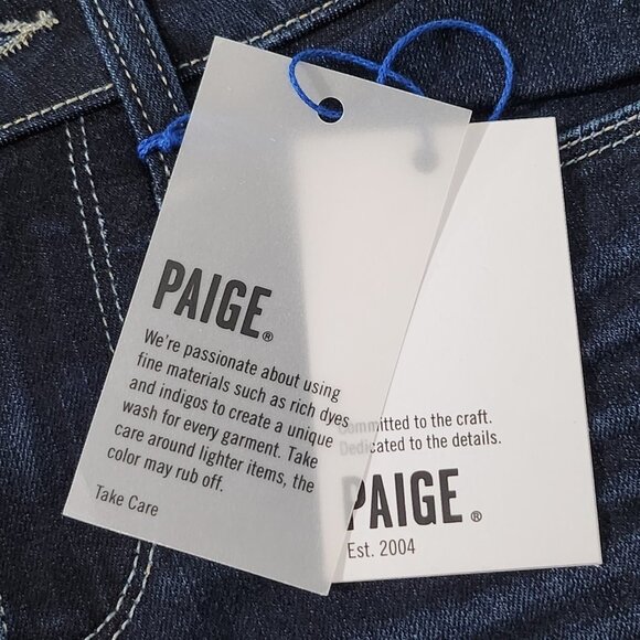 Paige Skyline Ankle Peg Jeans Size 27 - Picture 4 of 5